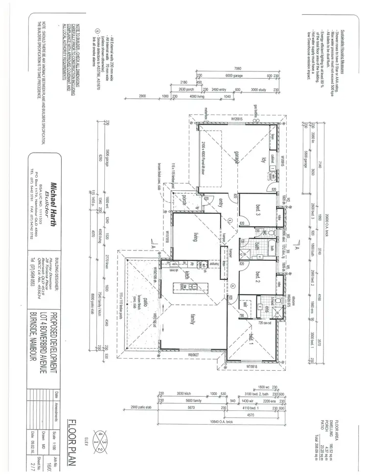 Floorplan of Homely house listing, 6 Bowerbird Avenue, Burnside QLD 4560
