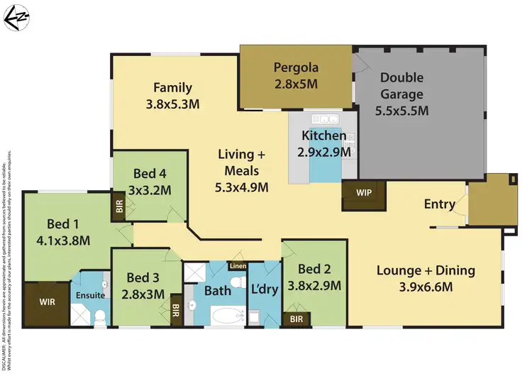 Floorplan of Homely house listing, 86 Galea Dr, Glenwood NSW 2768