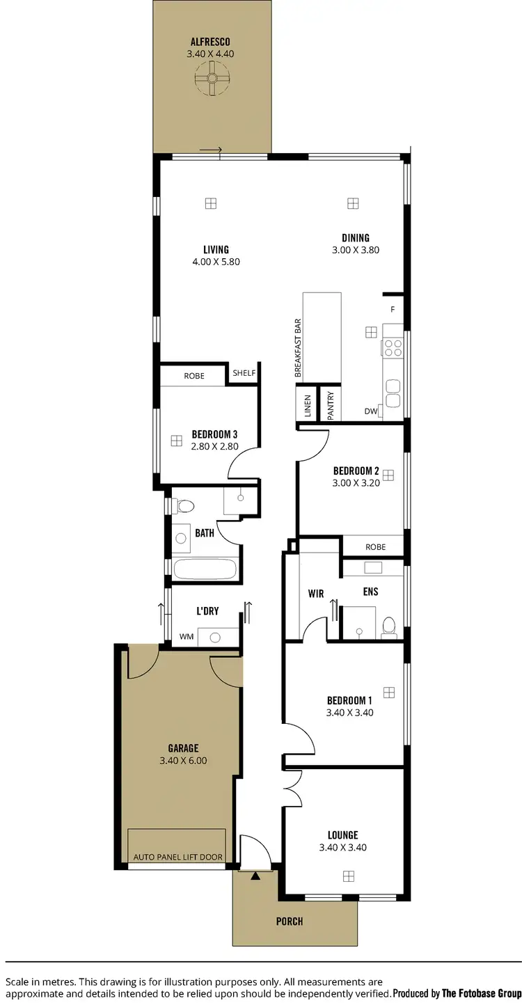 Floorplan of Homely house listing, 10B Chaliapin Street, Rostrevor SA 5073