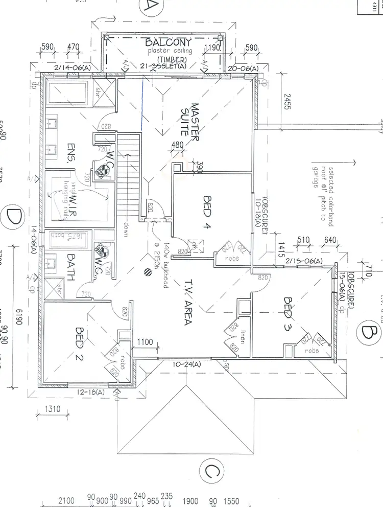 Floorplan of Homely house listing, 131 Boland Drive, Lyndhurst VIC 3975
