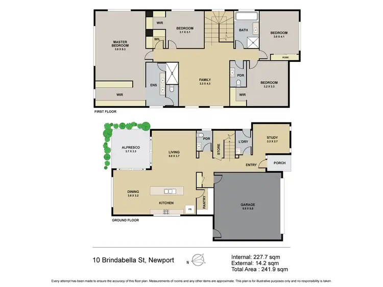 Floorplan of Homely house listing, 10 Brindabella Street, Newport QLD 4020
