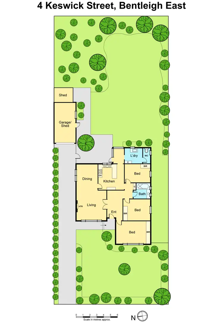 Floorplan of Homely house listing, 4 Keswick Street, Bentleigh East VIC 3165