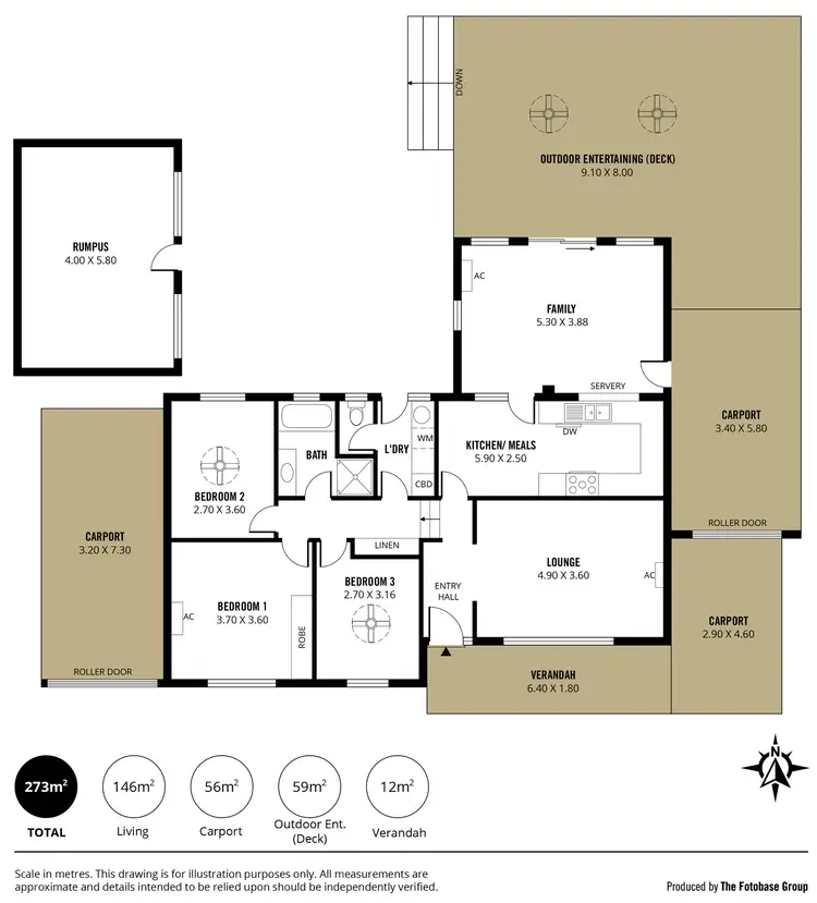 Floorplan of Homely house listing, 15 Mallen Street, Morphett Vale SA 5162