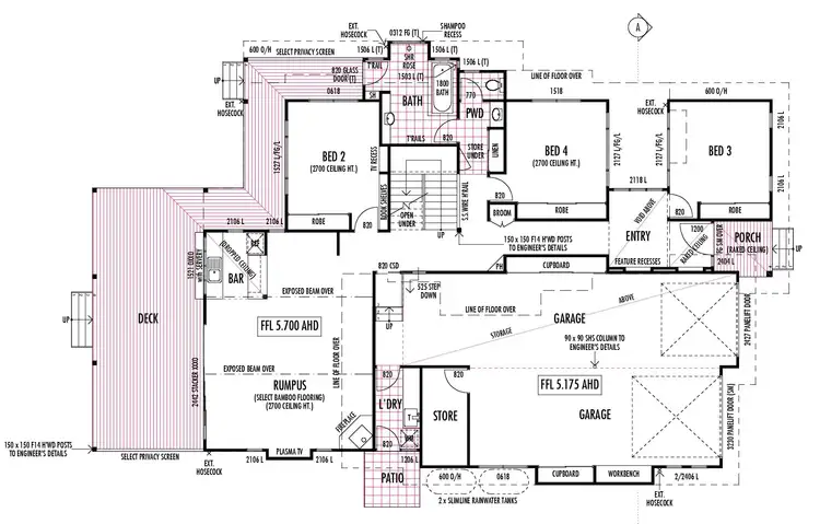 Floorplan of Homely house listing, 17 Naiad Court, Rainbow Beach QLD 4581
