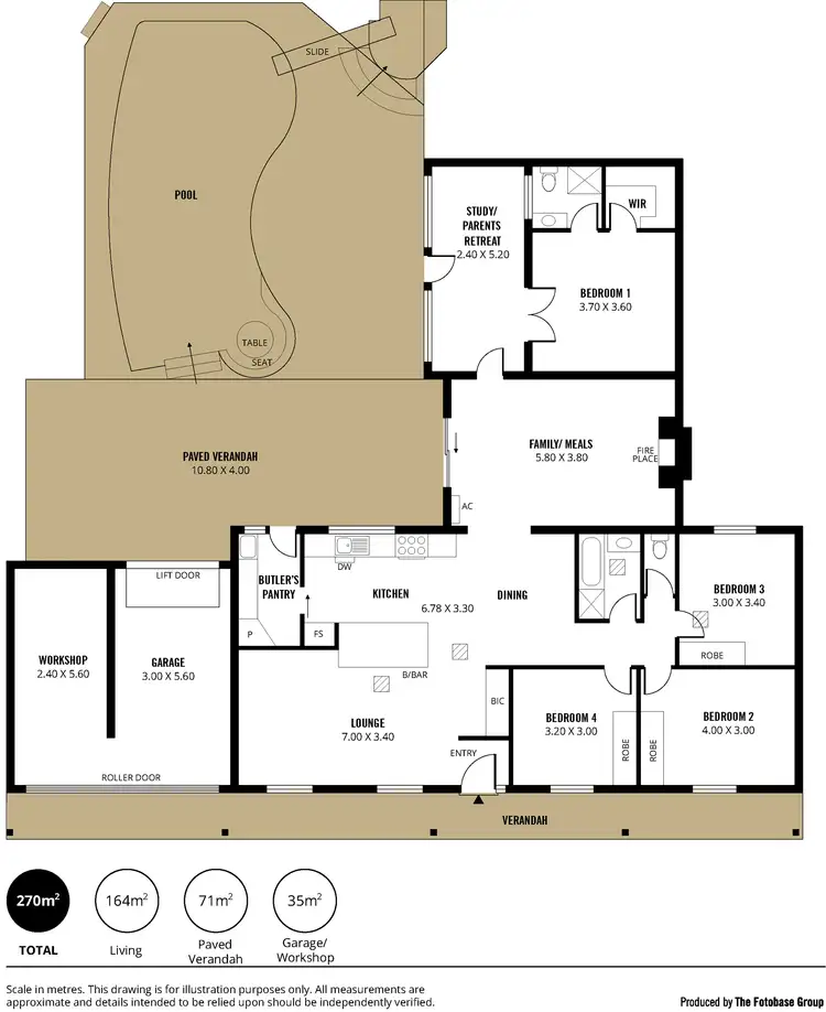 Floorplan of Homely house listing, 12 Koomooloo Crescent, Hallett Cove SA 5158
