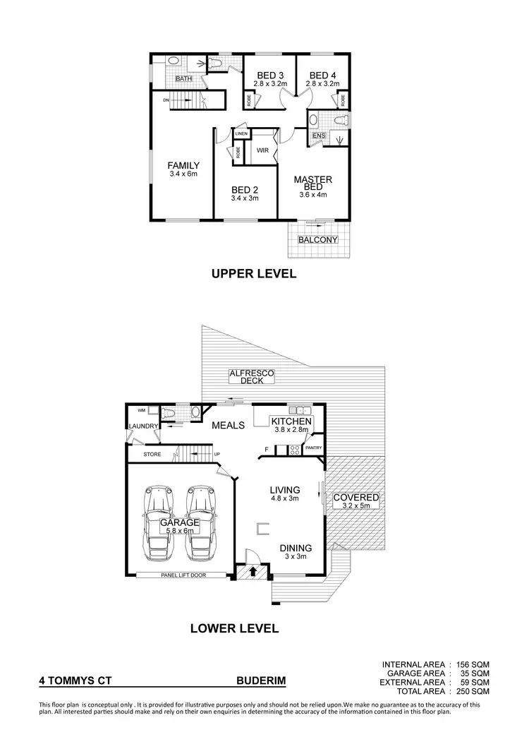Floorplan of Homely house listing, 4 Tommys Court, Buderim QLD 4556