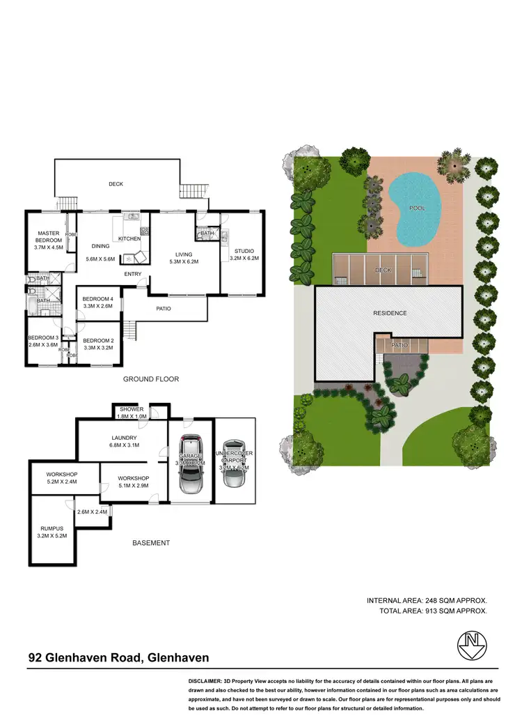 Floorplan of Homely house listing, 92 Glenhaven Road, Glenhaven NSW 2156
