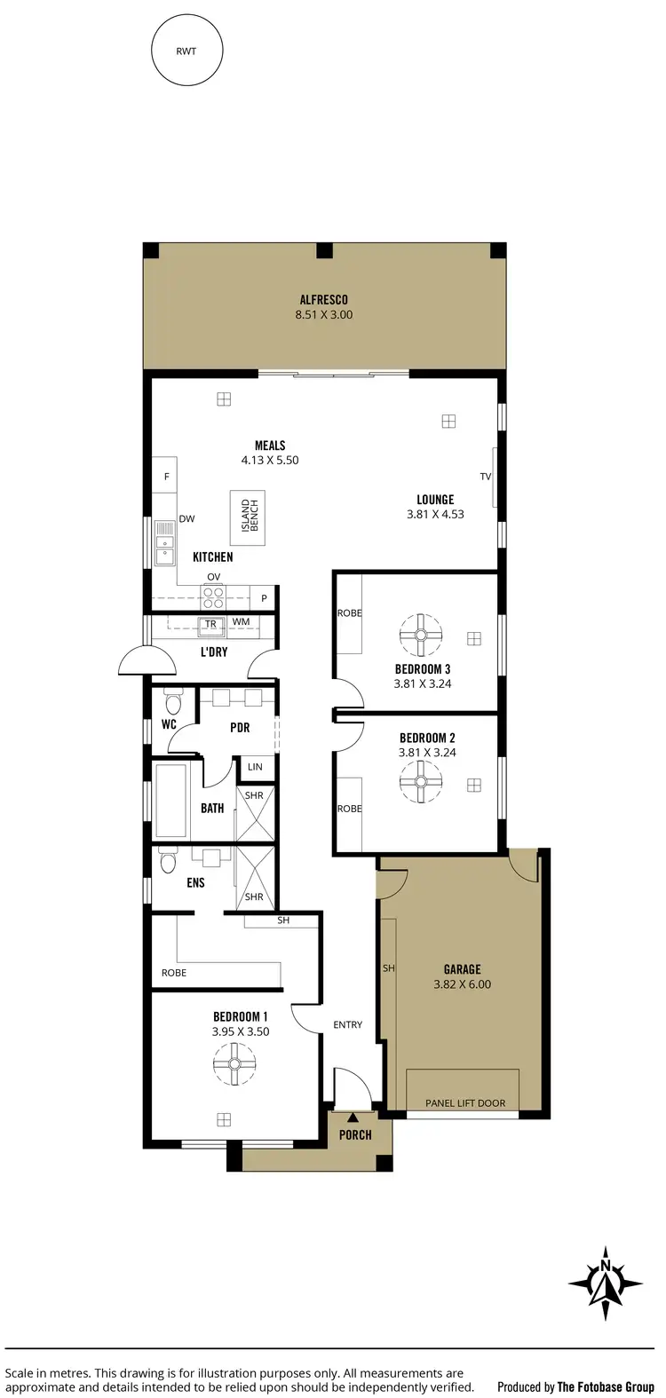 Floorplan of Homely house listing, 8a Palomino Parade, Wynn Vale SA 5127