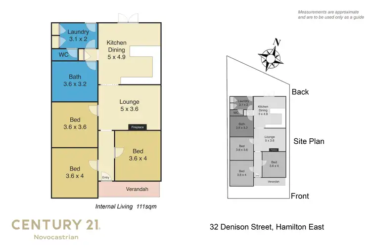 Floorplan of Homely house listing, 32 Denison Street, Hamilton East NSW 2303