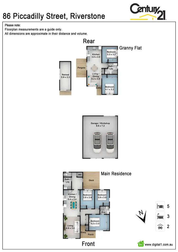 Floorplan of Homely house listing, 86 Piccadilly Street, Riverstone NSW 2765