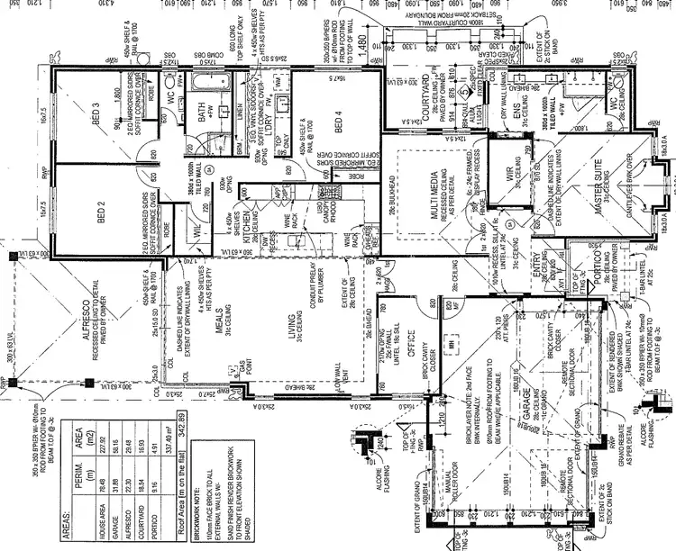 Floorplan of Homely house listing, 10 Golden Beryl Avenue, Australind WA 6233