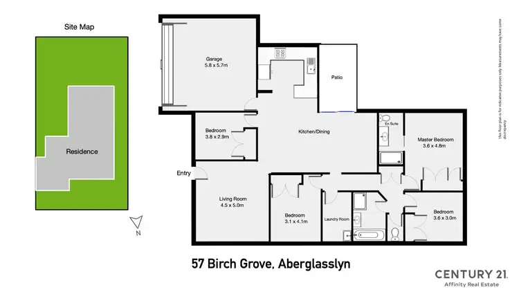 Floorplan of Homely house listing, 57 Birch Grove, Aberglasslyn NSW 2320