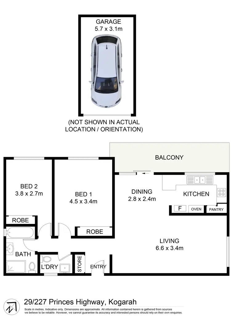 Floorplan of Homely apartment listing, 29/227-241 Princes Highway, Kogarah NSW 2217