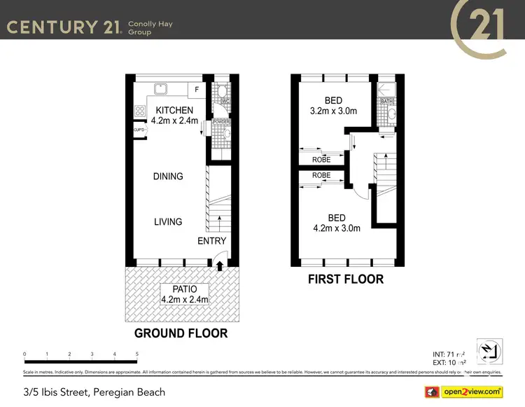 Floorplan of Homely unit listing, 3/5 Ibis Street, Peregian Beach QLD 4573