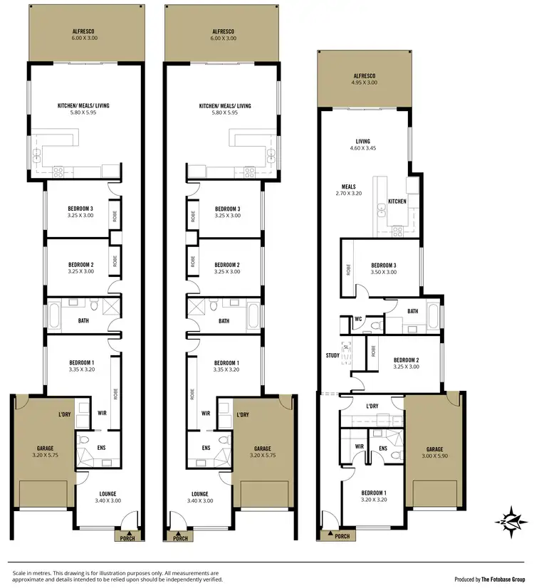 Floorplan of Homely house listing, 19-19B Dalkeith Avenue, Dover Gardens SA 5048