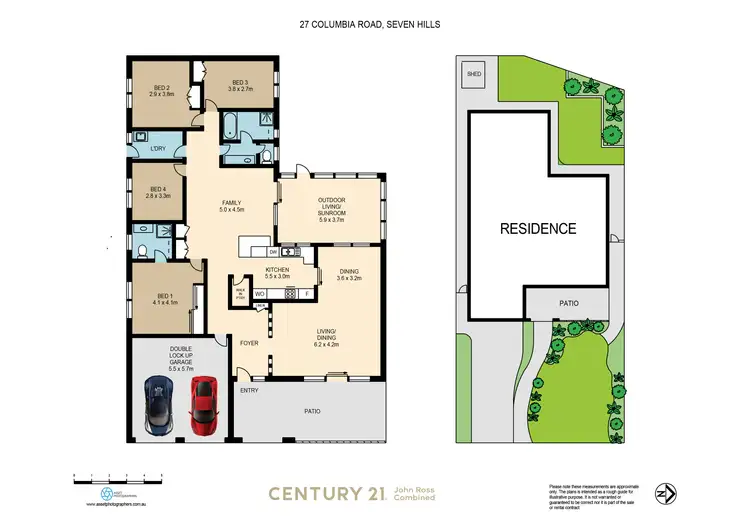 Floorplan of Homely house listing, 27 Columbia Road, Seven Hills NSW 2147