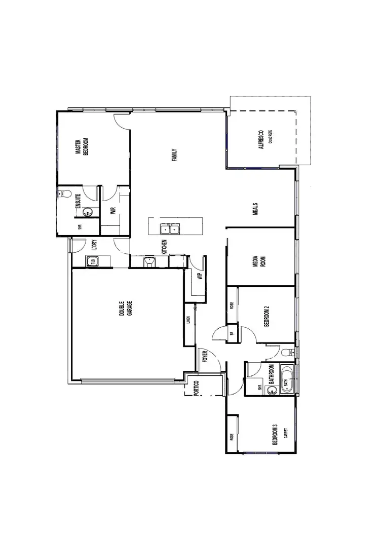 Floorplan of Homely house listing, 10 Hampton Court, Southside QLD 4570