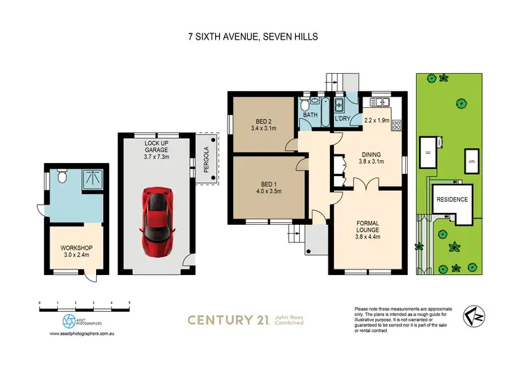 Floorplan of Homely house listing, 7 Sixth Avenue, Seven Hills NSW 2147