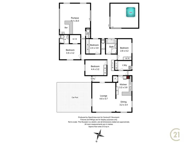 Floorplan of Homely house listing, 9 Kerrie Court, Spreyton TAS 7310