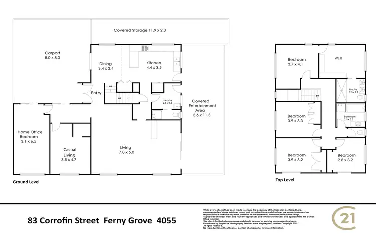 Floorplan of Homely house listing, 83 Corrofin Street, Ferny Grove QLD 4055