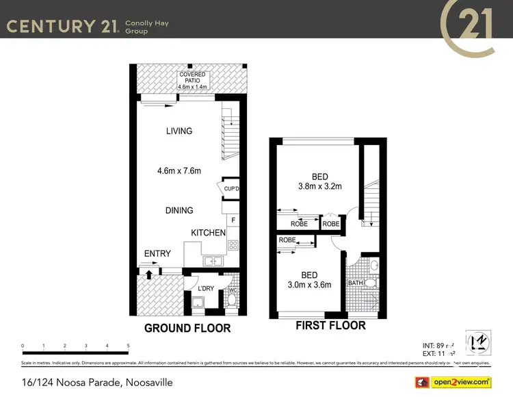 Floorplan of Homely unit listing, 16/124 Noosa Parade, Noosaville QLD 4566