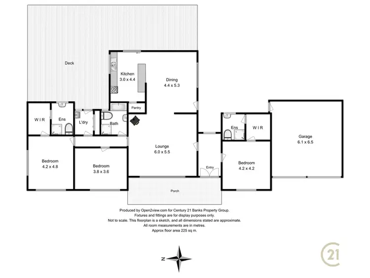 Floorplan of Homely house listing, 61 Wrenswood Drive, Quoiba TAS 7310
