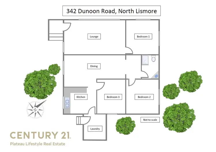 Floorplan of Homely house listing, 342 Dunoon Road, North Lismore NSW 2480