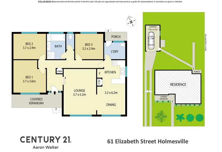 Floorplan of Homely house listing, 61 Elizabeth Street, Holmesville NSW 2286