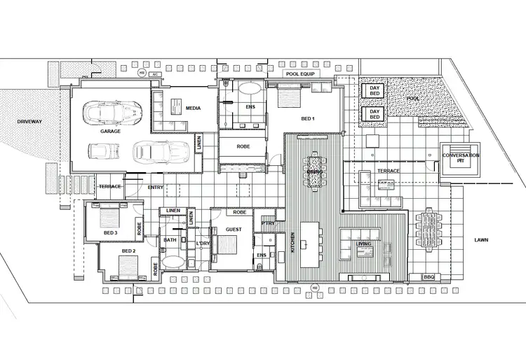 Floorplan of Homely house listing, 36 Oasis Drive, Noosa Heads QLD 4567