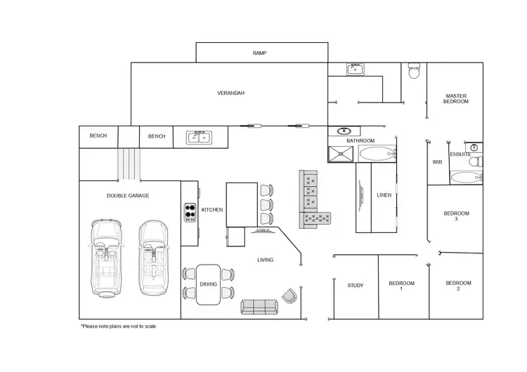 Floorplan of Homely house listing, 58 Fleming Road, Two Mile QLD 4570