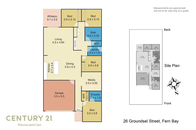 Floorplan of Homely house listing, 26 Groundsel Street, Fern Bay NSW 2295