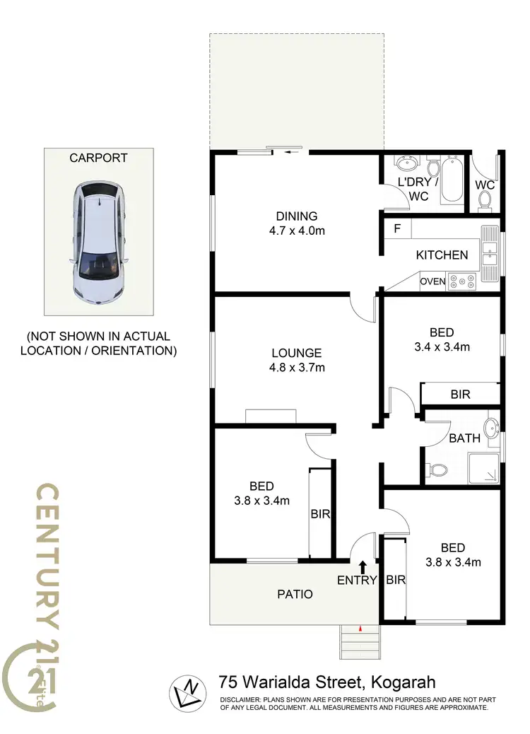 Floorplan of Homely house listing, 75 Warialda Street, Kogarah NSW 2217