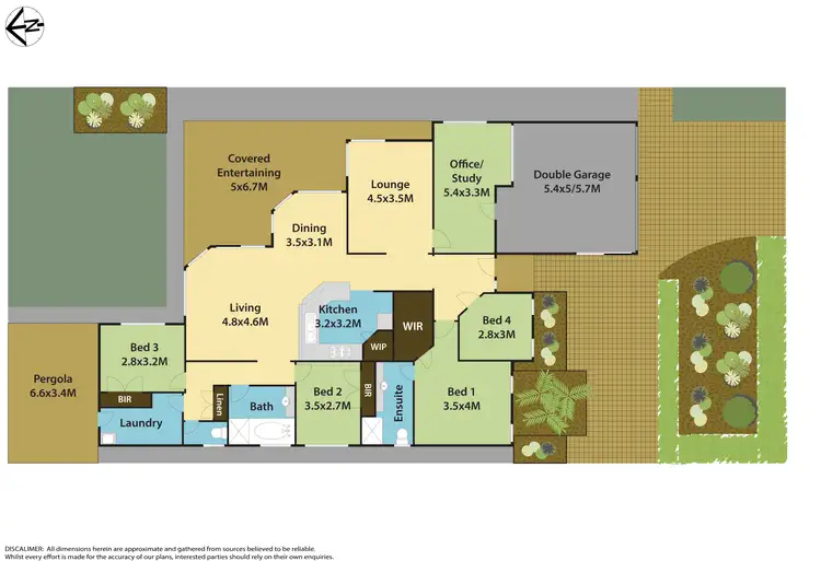 Floorplan of Homely house listing, 21 Malvern Road, Glenwood NSW 2768