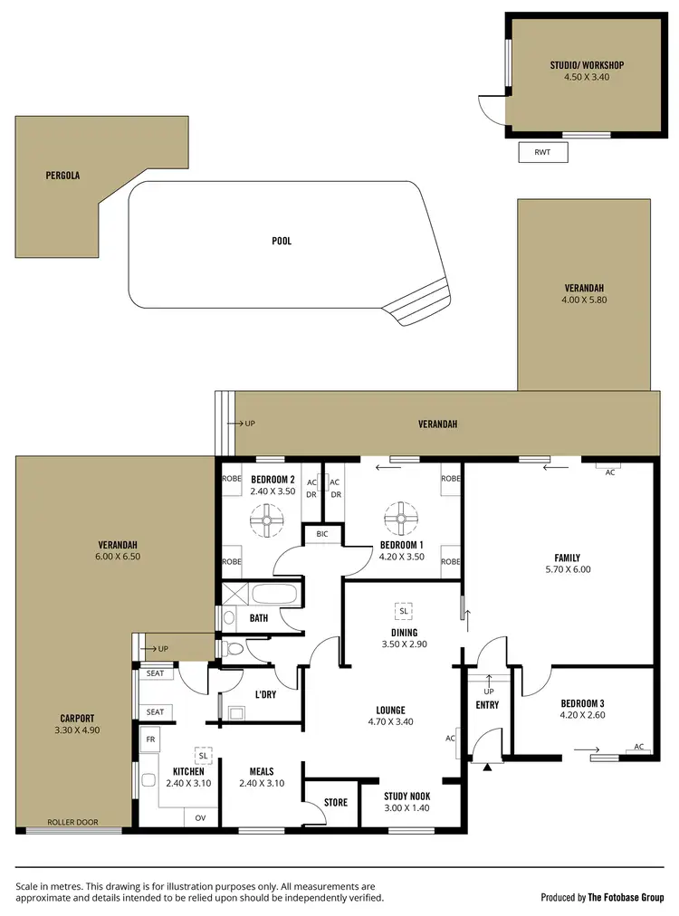 Floorplan of Homely house listing, 114 Wright Road, Ingle Farm SA 5098