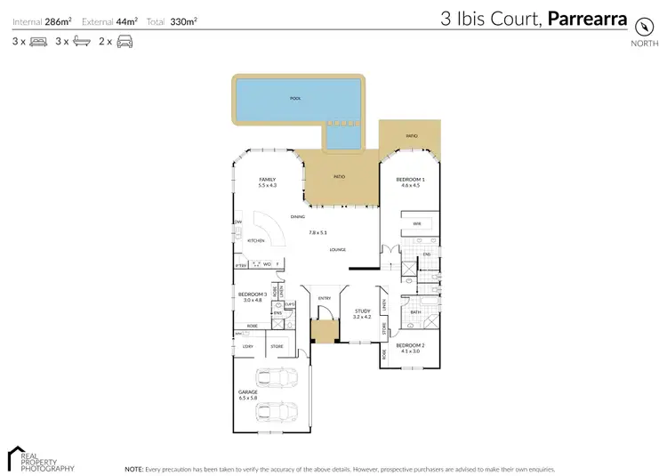 Floorplan of Homely house listing, 3 Ibis Court, Parrearra QLD 4575