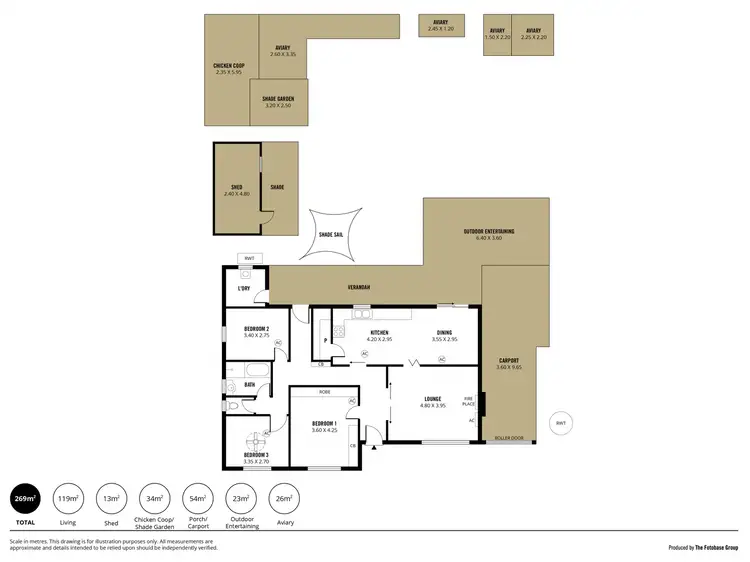 Floorplan of Homely house listing, 73 Collins Parade, Hackham SA 5163