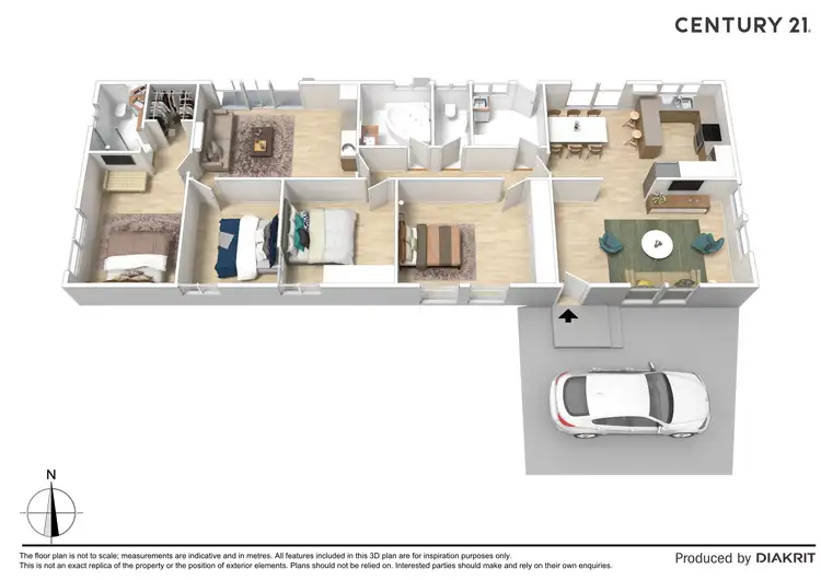 Floorplan of Homely house listing, 17 Martin Street, Moama NSW 2731