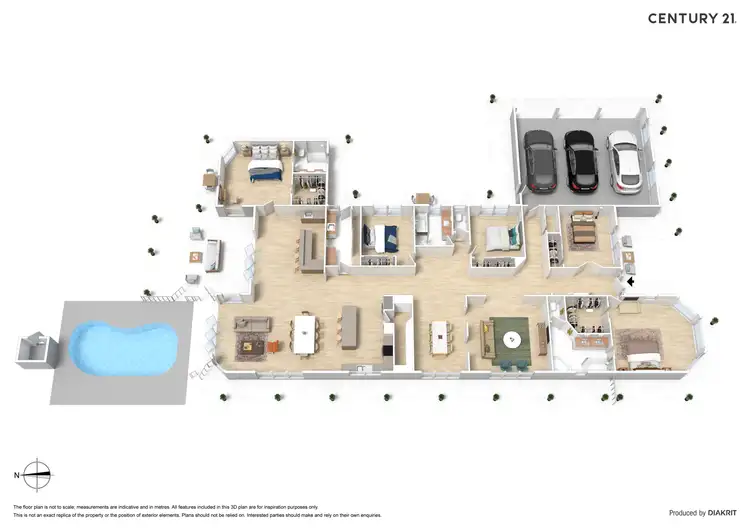 Floorplan of Homely house listing, 10 Ikona Drive, Echuca VIC 3564