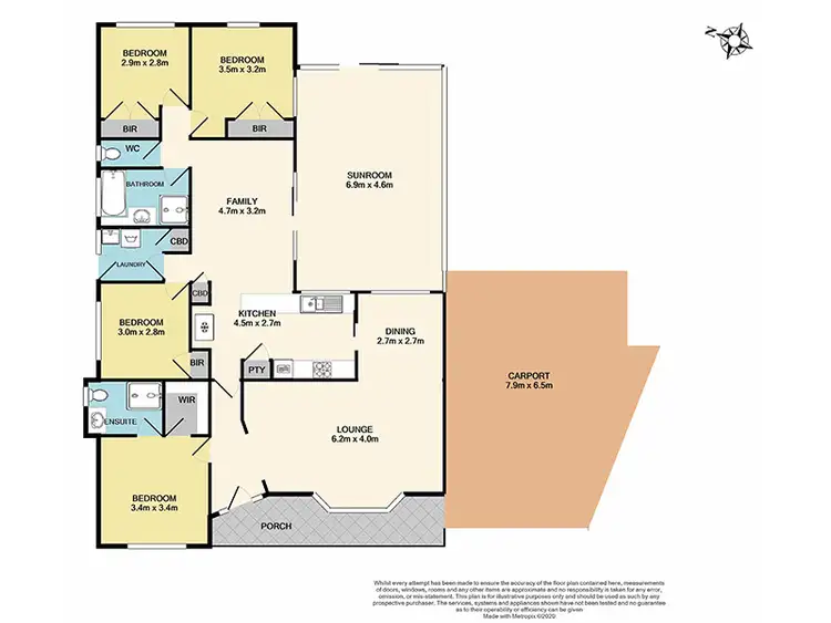 Floorplan of Homely house listing, 8 Alaster Court, Hampton Park VIC 3976