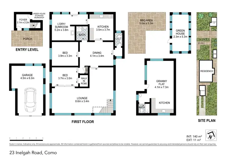 Floorplan of Homely house listing, 23 Inelgah Road, Como NSW 2226