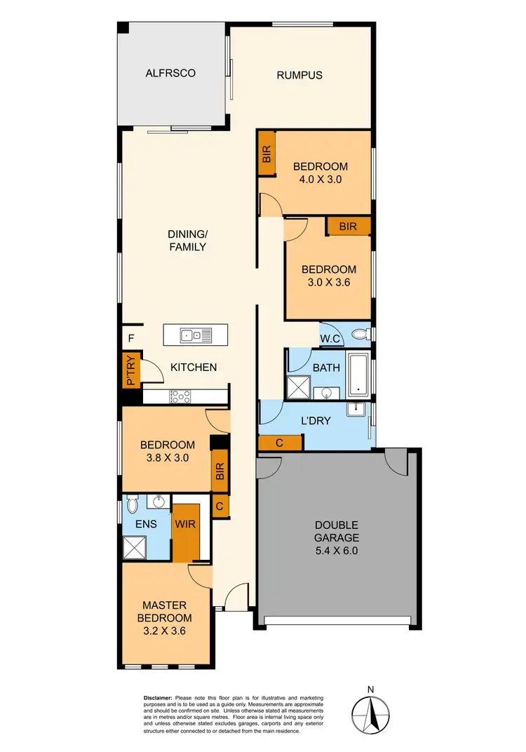 Floorplan of Homely house listing, 162 Alisma Boulevard, Cranbourne North VIC 3977