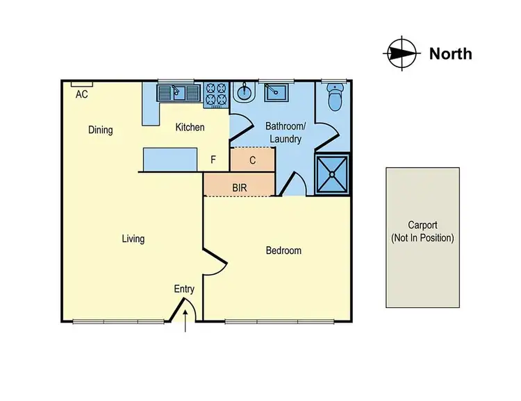 Floorplan of Homely apartment listing, 18/5 Brindisi Street, Mentone VIC 3194
