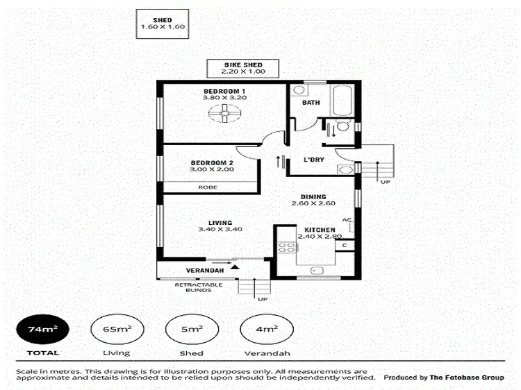 Floorplan of Homely house listing, Unit 7/44 Nashwauk Crescent, Moana SA 5169