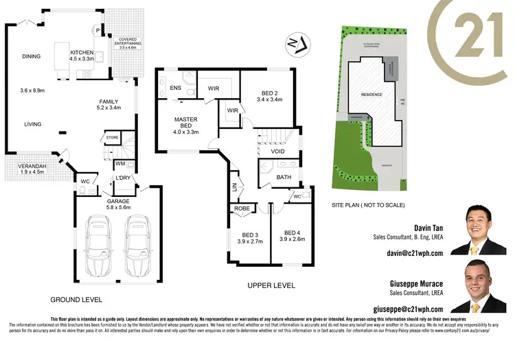 Floorplan of Homely house listing, 65 Oakhill Drive, Castle Hill NSW 2154
