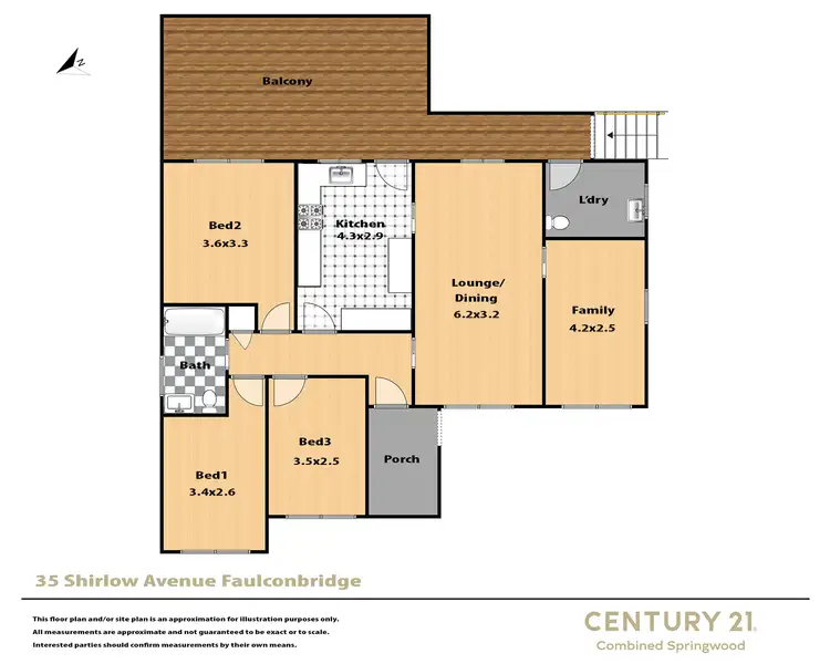 Floorplan of Homely house listing, 35 Shirlow Ave, Faulconbridge NSW 2776