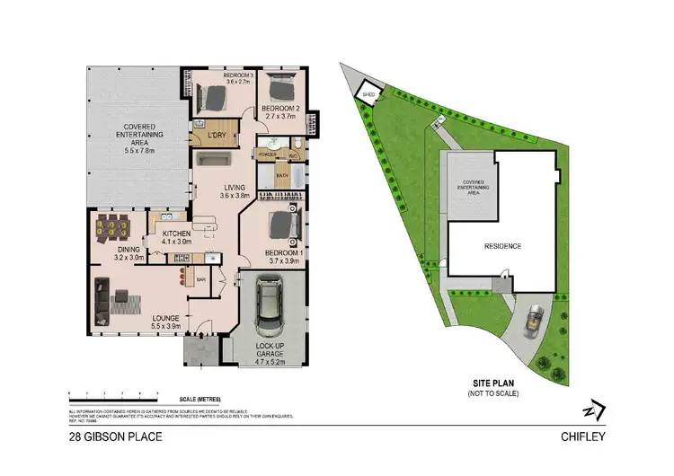 Floorplan of Homely house listing, 28 Gibson Place, Chifley NSW 2036