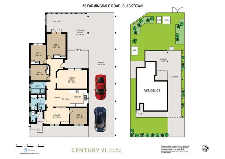 Floorplan of Homely house listing, 60 Farmingdale Drive, Blacktown NSW 2148
