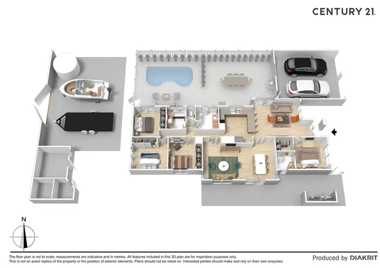 Floorplan of Homely house listing, 19 Illawarra Drive, Echuca VIC 3564