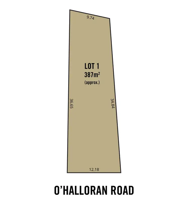 Floorplan of Homely land listing, LOT 1 - 9 O'Halloran Road, Christies Beach SA 5165