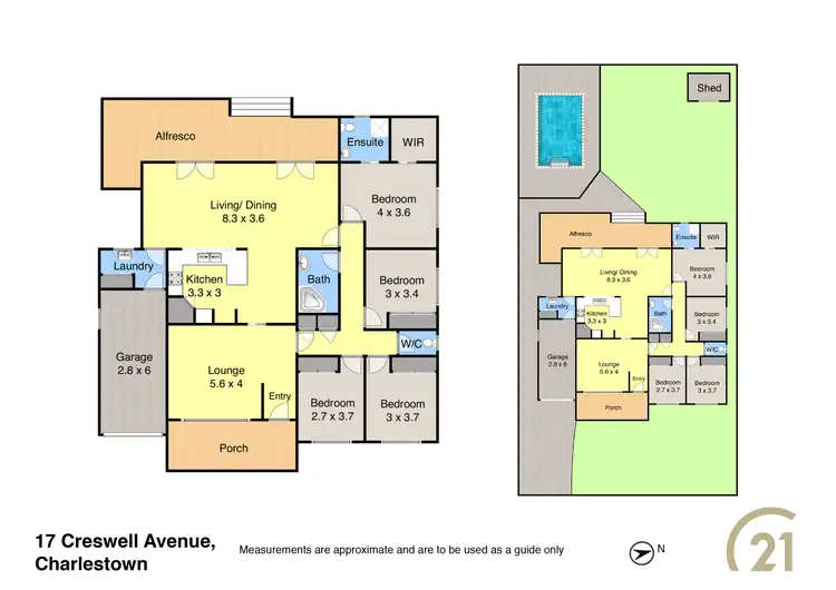 Floorplan of Homely house listing, 17 Creswell Avenue, Charlestown NSW 2290